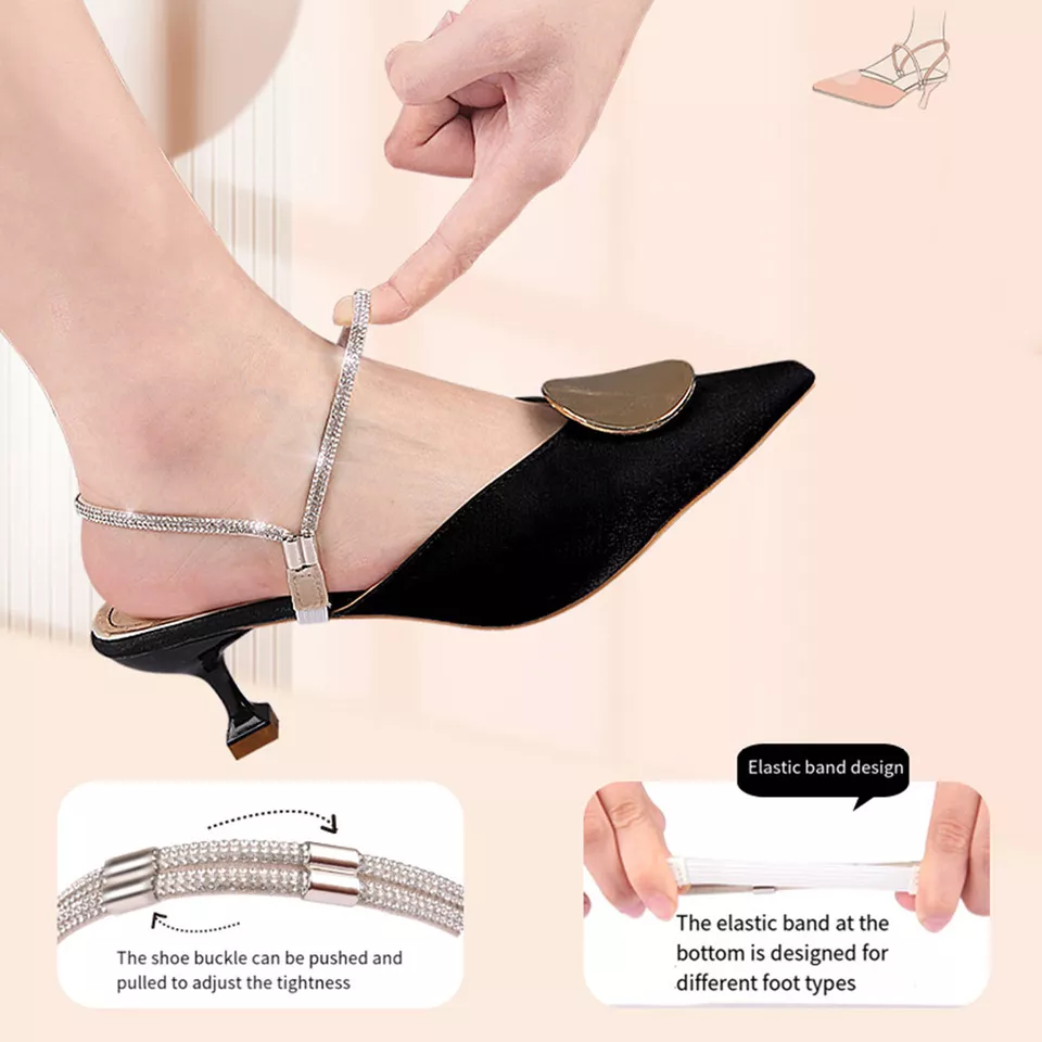 π Anti-Drop Heel Straps β Keep Your Heels Secure & Comfortable! π (2pairs) - Image 3