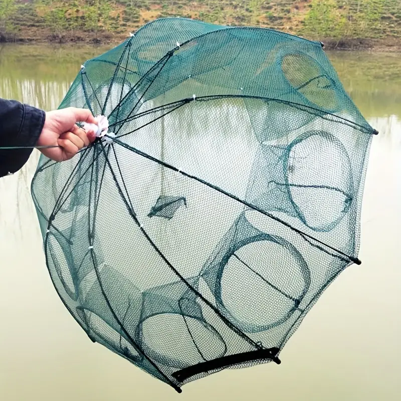 🎣 Catch Smarter, Not Harder – Strengthened Automatic Fishing Net Shrimp Cage (+Free Gift Included) - Image 7