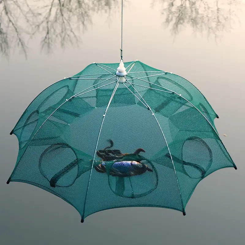 🎣 Catch Smarter, Not Harder – Strengthened Automatic Fishing Net Shrimp Cage (+Free Gift Included) - Image 9