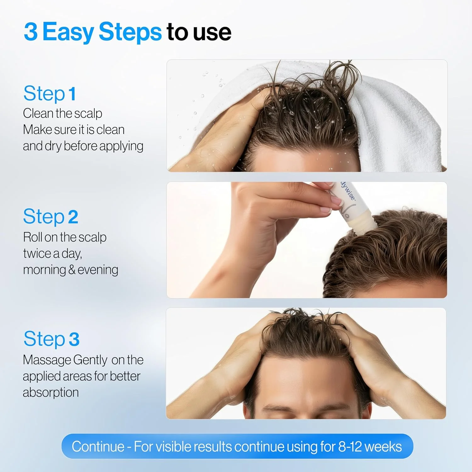 🔥 DHTBlock™ Hair Growth Roller — BALDING STARTS AT THE ROOT