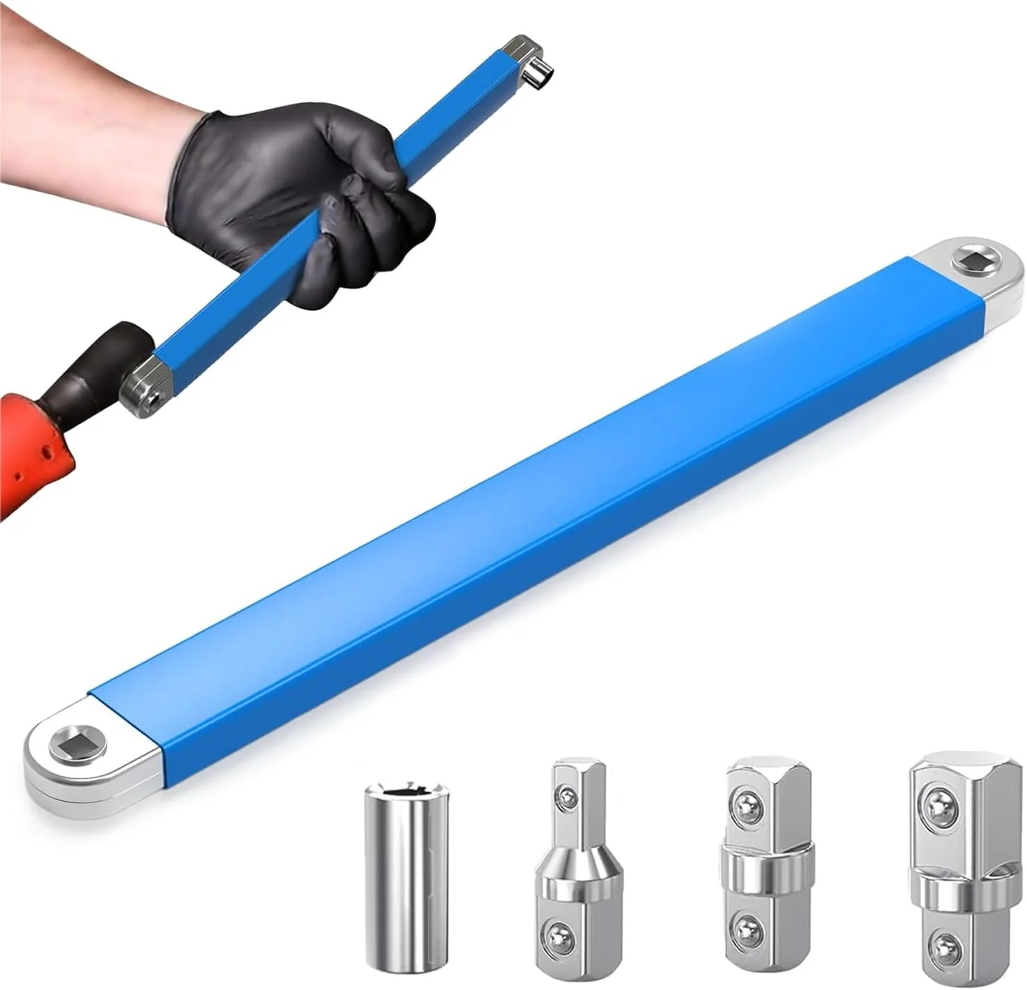 🔥 FlexReach™ Zero-Degree Extension Wrench — Work Smarter, Faster, Safer