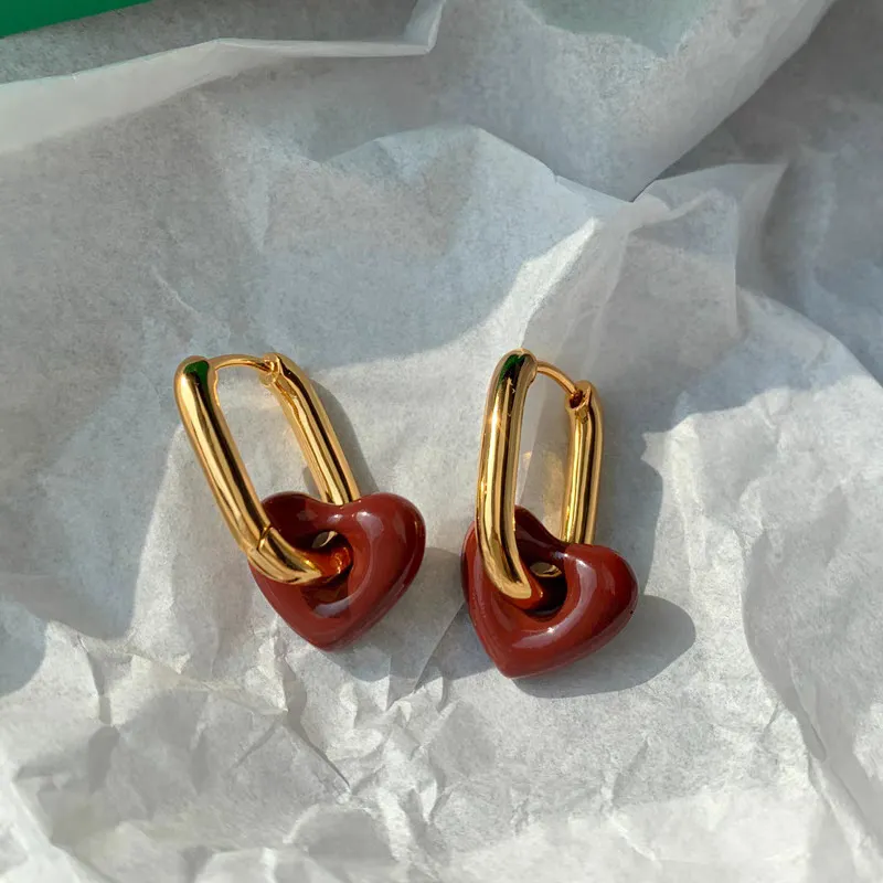 🔥 HeartGlow™ Golden Love Earrings — THE GIFT THAT SAYS “I CHOOSE YOU”