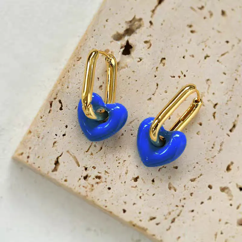 🔥 HeartGlow™ Golden Love Earrings — THE GIFT THAT SAYS “I CHOOSE YOU” - Image 2