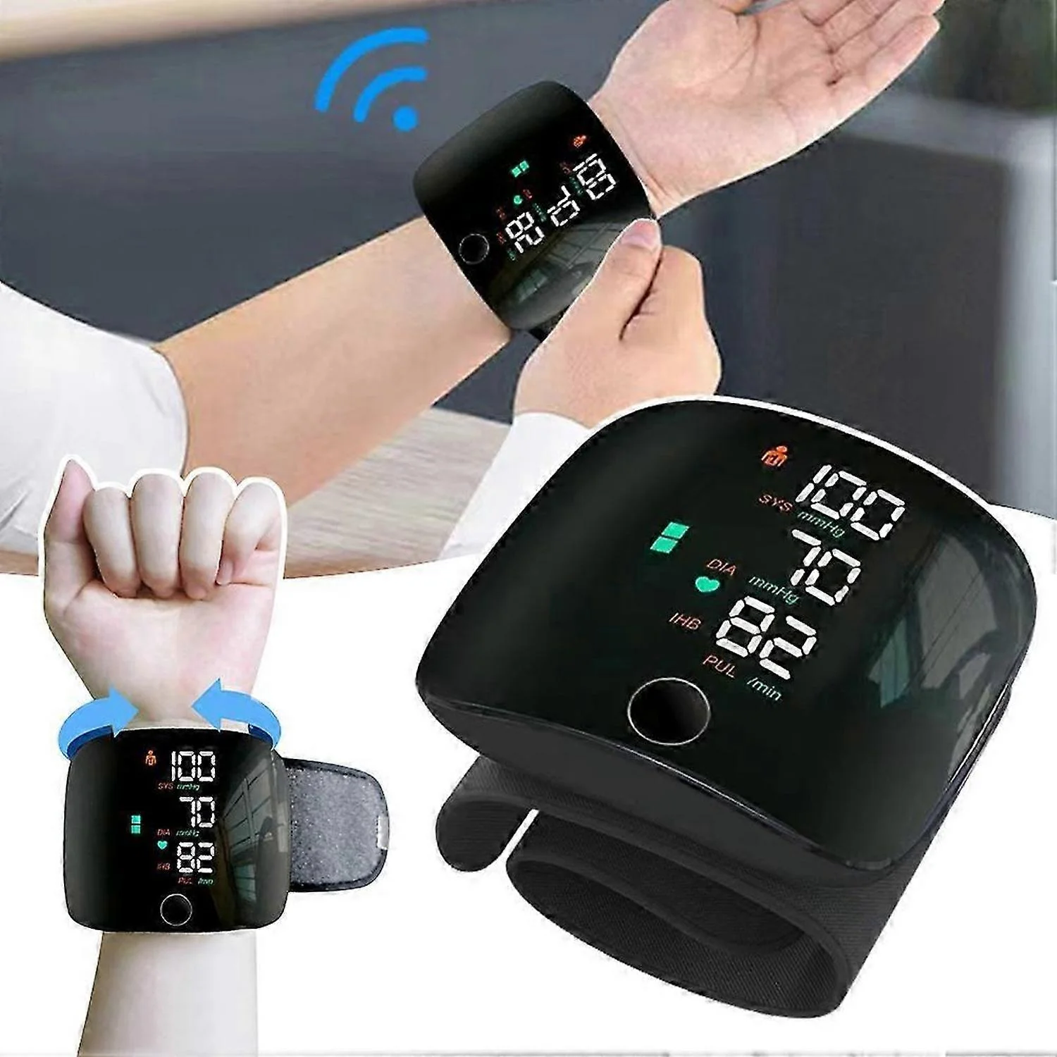 š„ PulseGuard⢠Rechargeable Wrist BP Monitor ā YOUR BLOOD PRESSURE WONāT FIX ITSELF