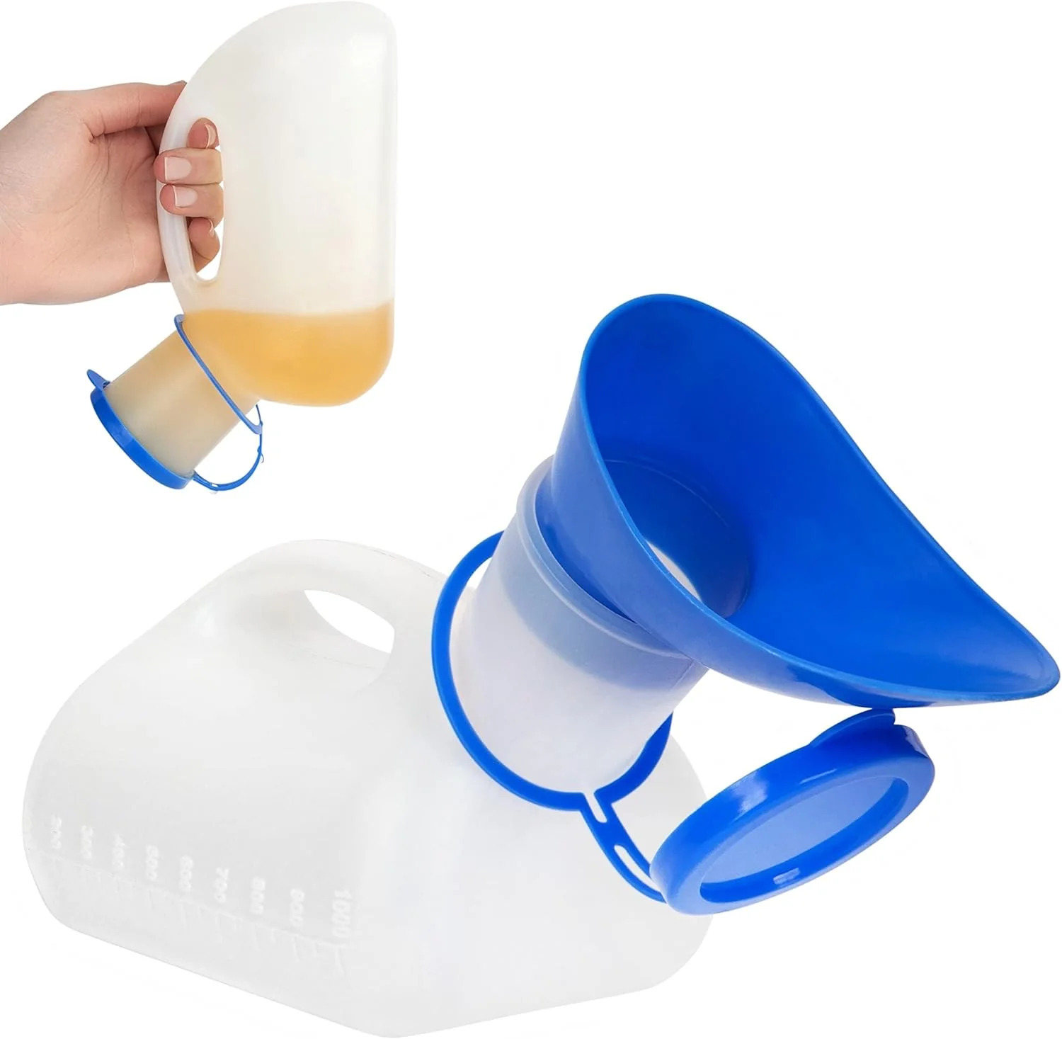 🔥 Universal Bedside Urinal With Extension Tube — Zero Mess, Zero Stress, Total Safety