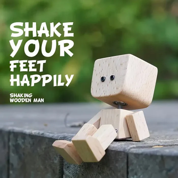 🎁 WoodCharm™ Wooden Expression Figurines — The Perfect Little Gift That Makes Everyone Smile