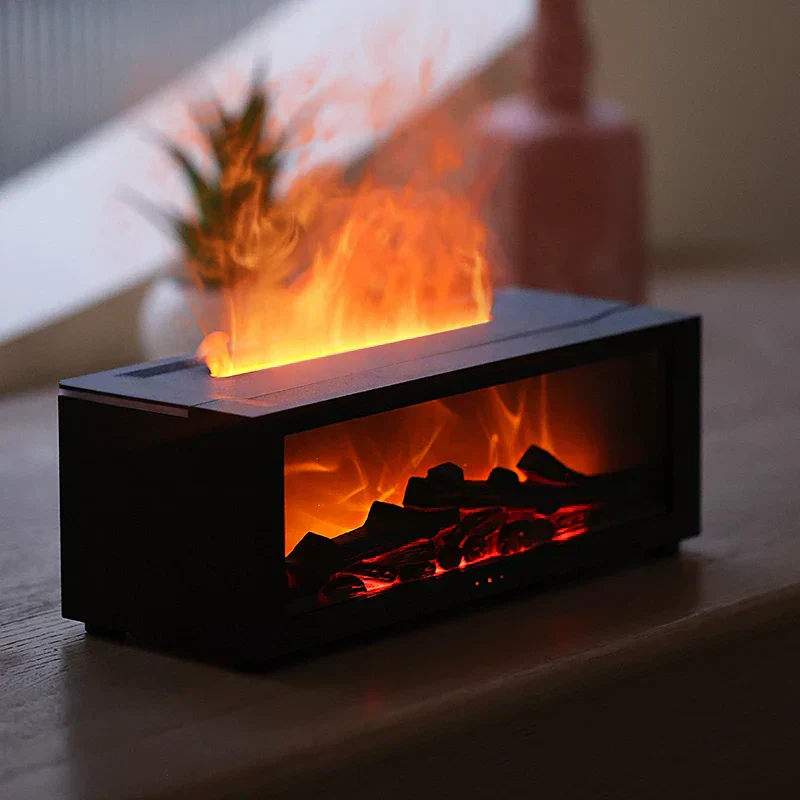 ✨ FlameMist™ 4-in-1 Aromatherapy Humidifier — The Perfect Holiday Gift