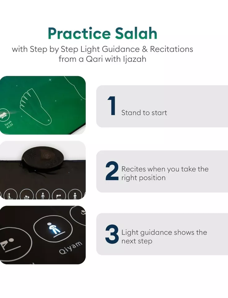 🔥Interactive Muslim Prayer Mat – Teach Kids Salah in a Fun & Engaging Way! 🔥 - Image 4