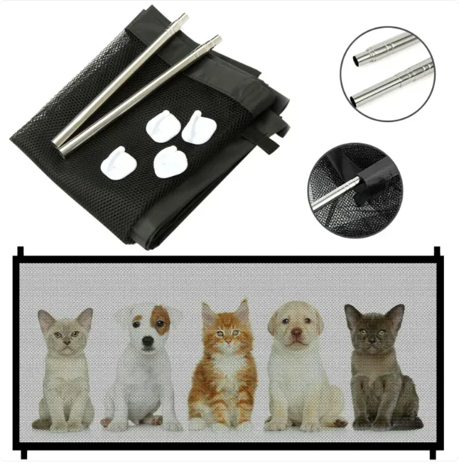 πΆPet & Baby Safety Gate β Keep Your Little Ones Safe & Secure! πΌ - Image 5