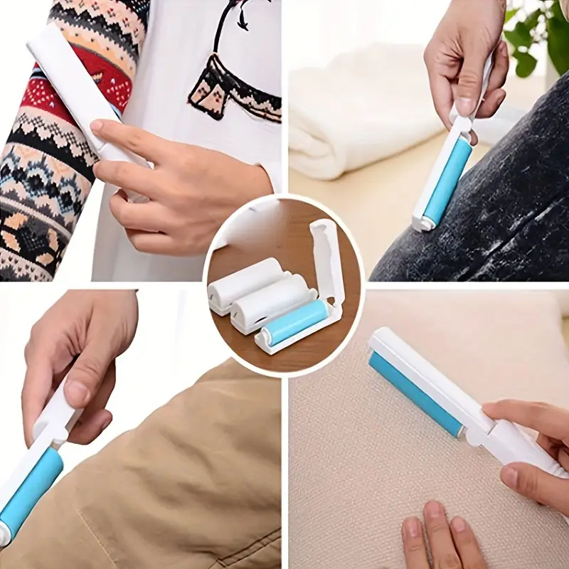 ✨ Washable Hair Sticky Clothes Roller (2pcs + Free Gift Included) - Image 4