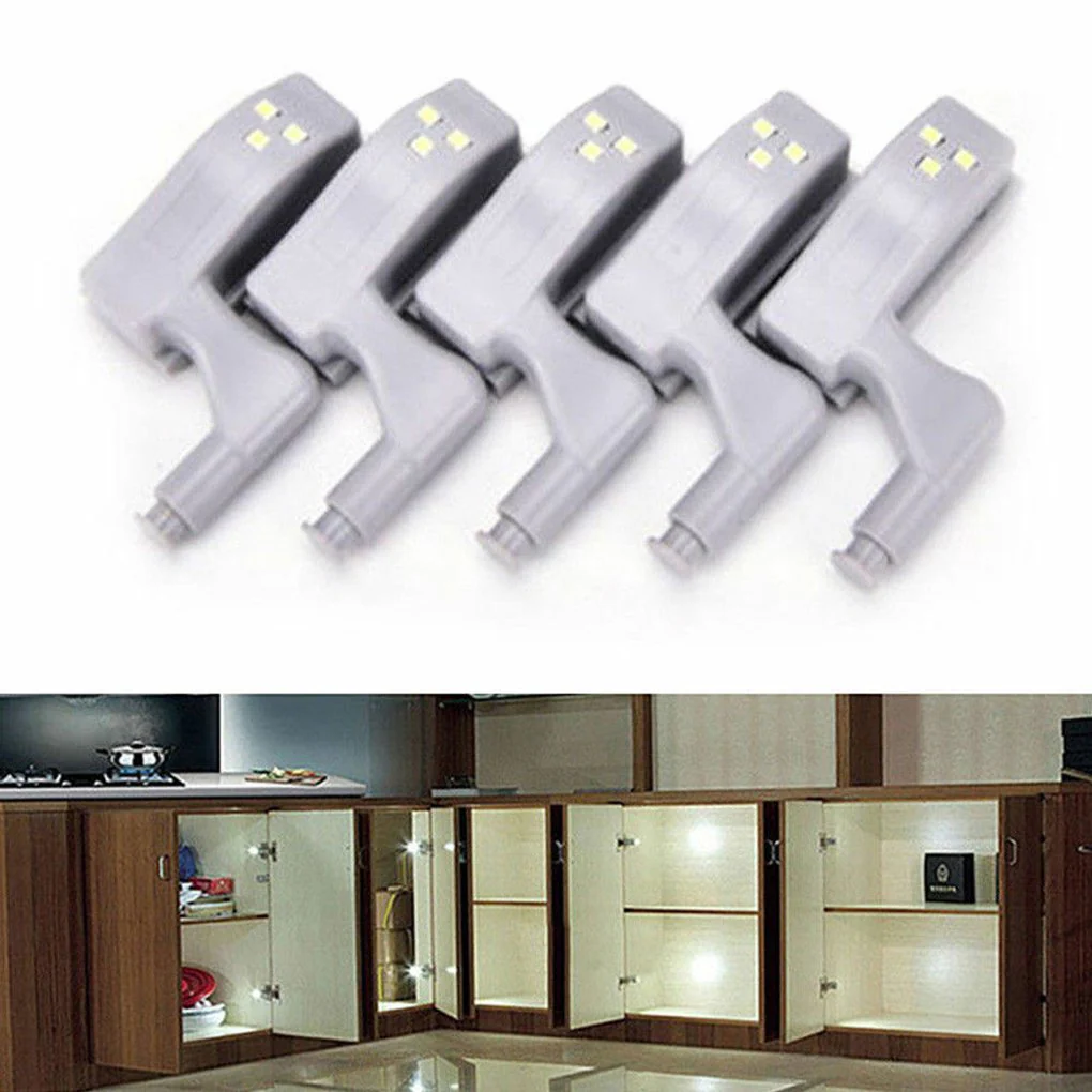 Automatic Cabinet LED Hinge Light (10 pcs Set) π‘πͺ