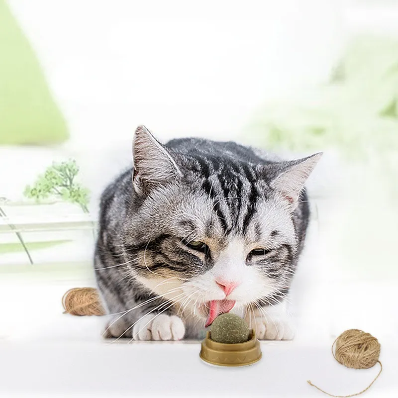 Catnip Balls Cat Treats: Fun, Healthy, and Irresistible for Your Cat 🐾 (3pcs) - Image 2