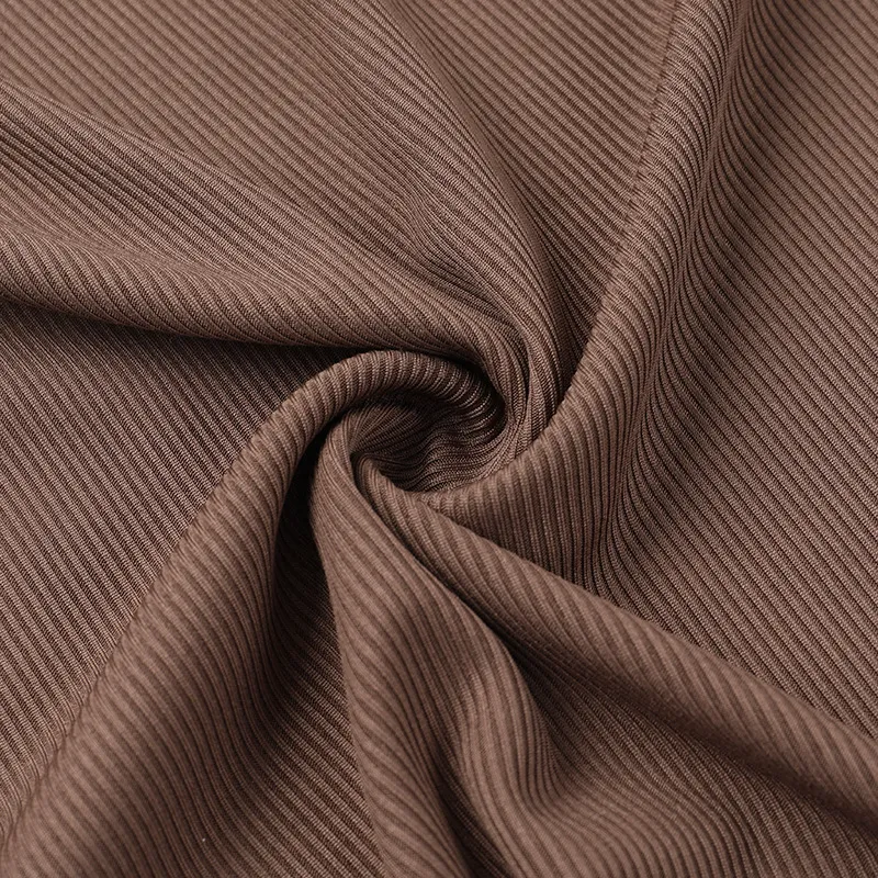 Chic Slim-Fit Pleated Off-Shoulder Dress 🤎 - Image 4
