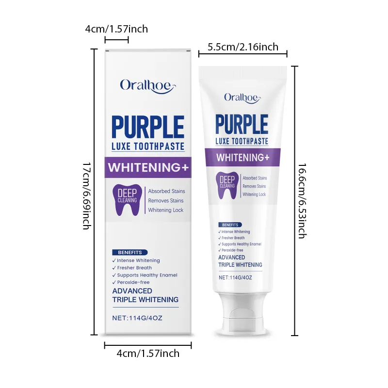 Daily Gentle Care Purple Toothpaste - Image 2