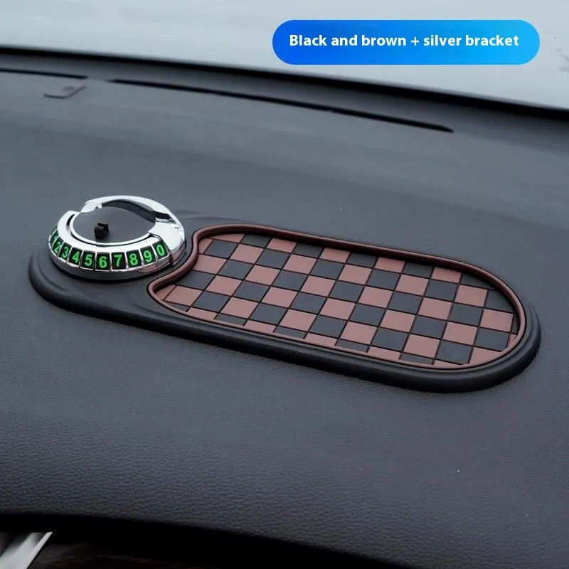 DashMat™ SecureDrive - Rotatable Anti-Slip Dashboard Phone &amp; Storage Pad - Image 4