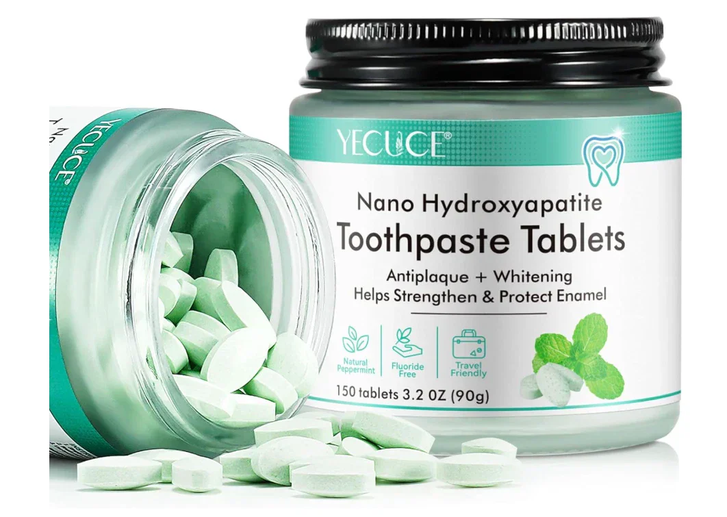 Dentabite™ Nano Hydroxyapatite Toothpaste Tablets – 150 Count (Spearmint) - Image 2