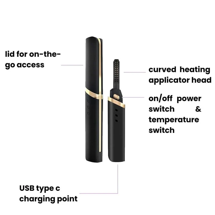 🔥🖤Early Black Friday Sale:50% OFF🎁Portable electric eyelash curling - Image 7