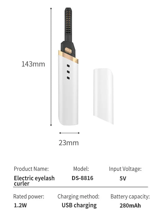 🔥🖤Early Black Friday Sale:50% OFF🎁Portable electric eyelash curling - Image 9
