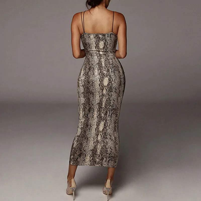 Embrace Bold Elegance with the FierceFit™ V-Neck Backless Halter Dress - Image 4