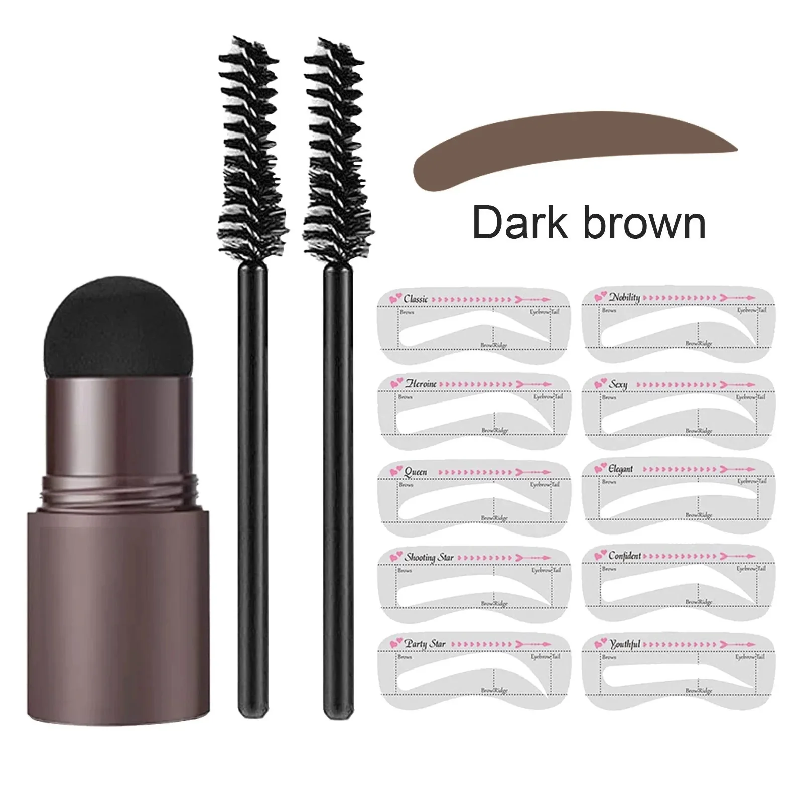 Browbelle Eyebrow Stamp Styling Set - Image 2