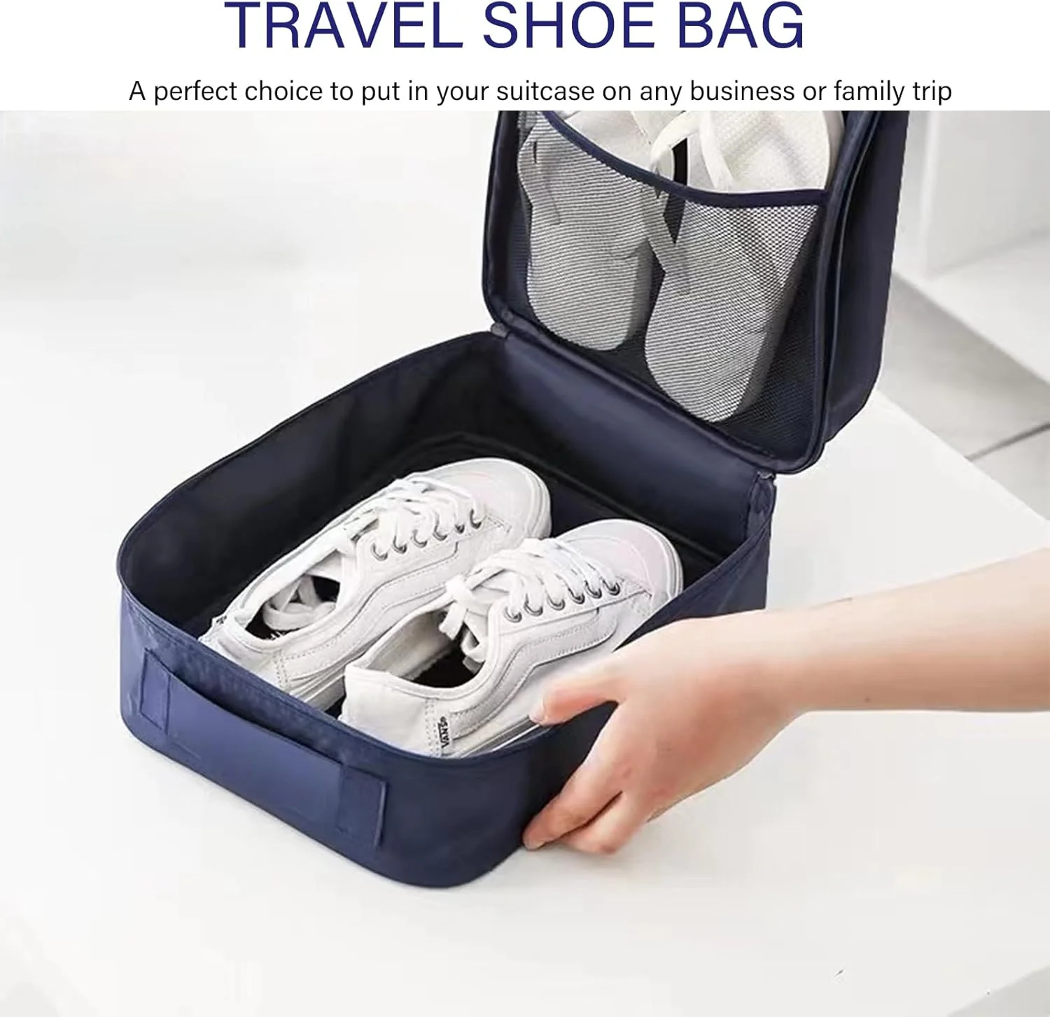 Foldable Shoe Bag – Travel in Style and Keep Your Shoes Organized - Image 5