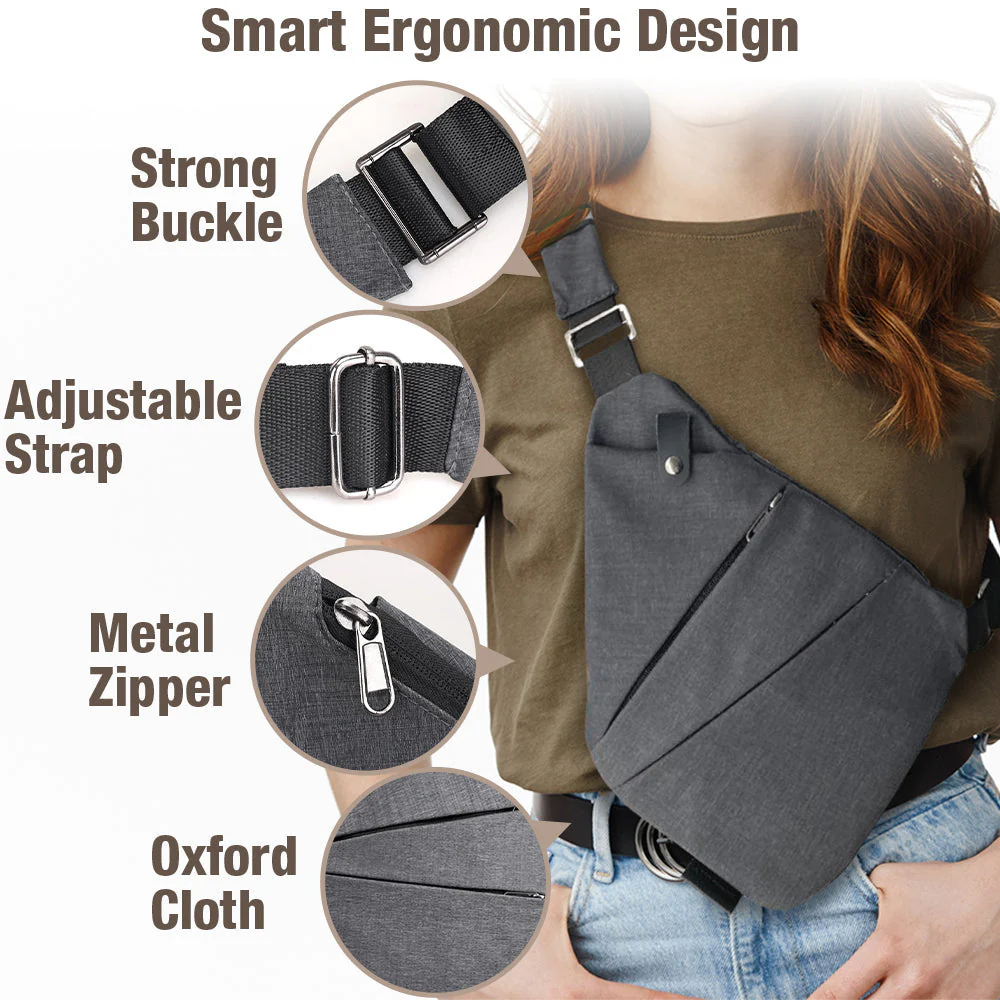 SOHOBLOO's LatentGear Secure Guard Shoulder Bag - Image 6