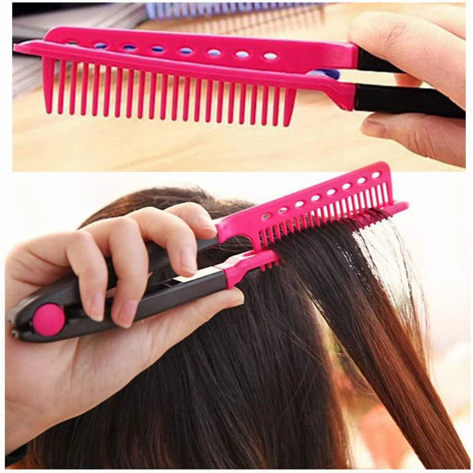 Hair Styling Clip & Straightening Comb β Achieve Salon-Quality Hair Instantly! πββοΈ (2pcs) - Image 2