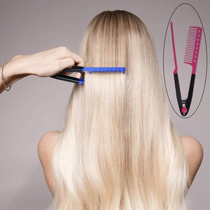 Hair Styling Clip & Straightening Comb β Achieve Salon-Quality Hair Instantly! πββοΈ (2pcs) - Image 3