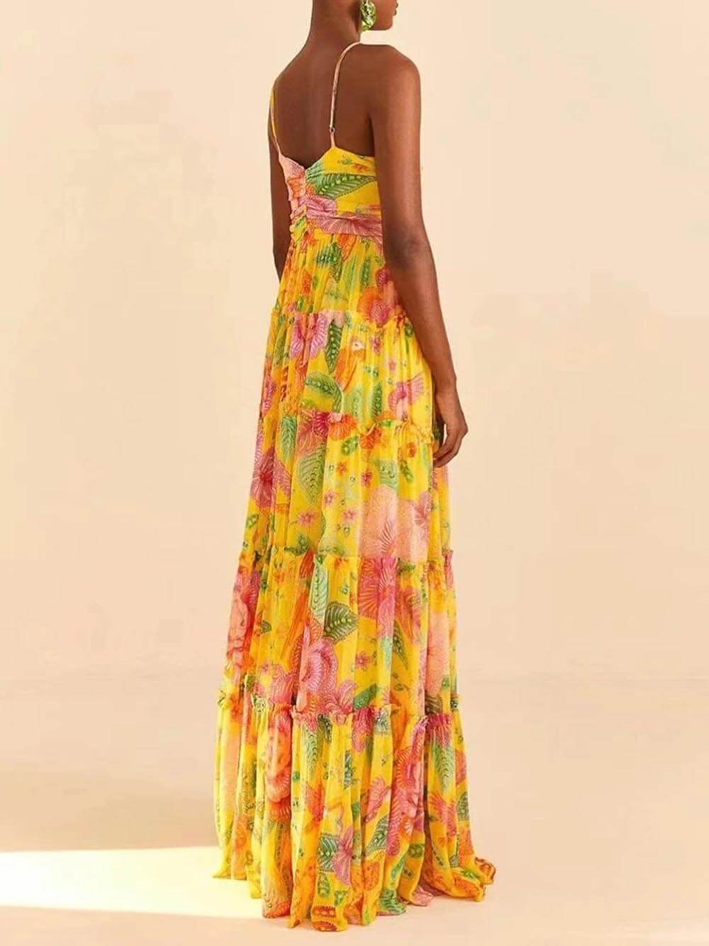 FloraMaxi Dress | Elegant Style with Effortless Comfort - Image 3
