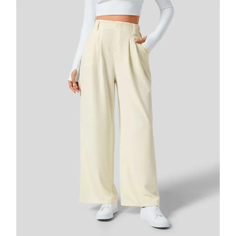 High Waist Straight Loose-Fit Tapered Trousers,π Effortlessly Chic, Perfectly Comfortable! - Image 7
