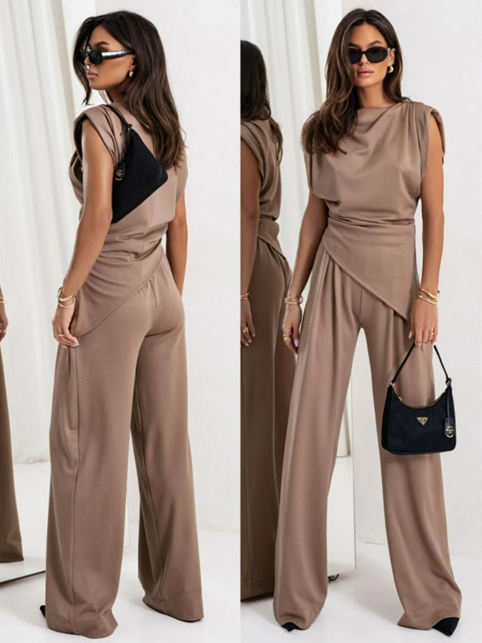 Isabella™ Eleganter lässiger ärmelloser Anzug für stilbewusste Damen - Image 14