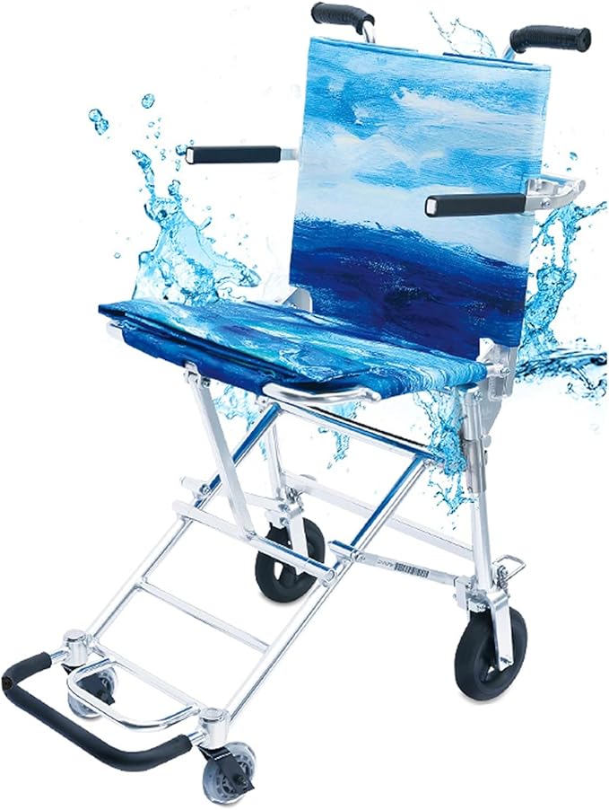Lightweight 5.5kg Aircraft Travel Wheelchair – Foldable and Portable for Unmatched Mobility - Image 2
