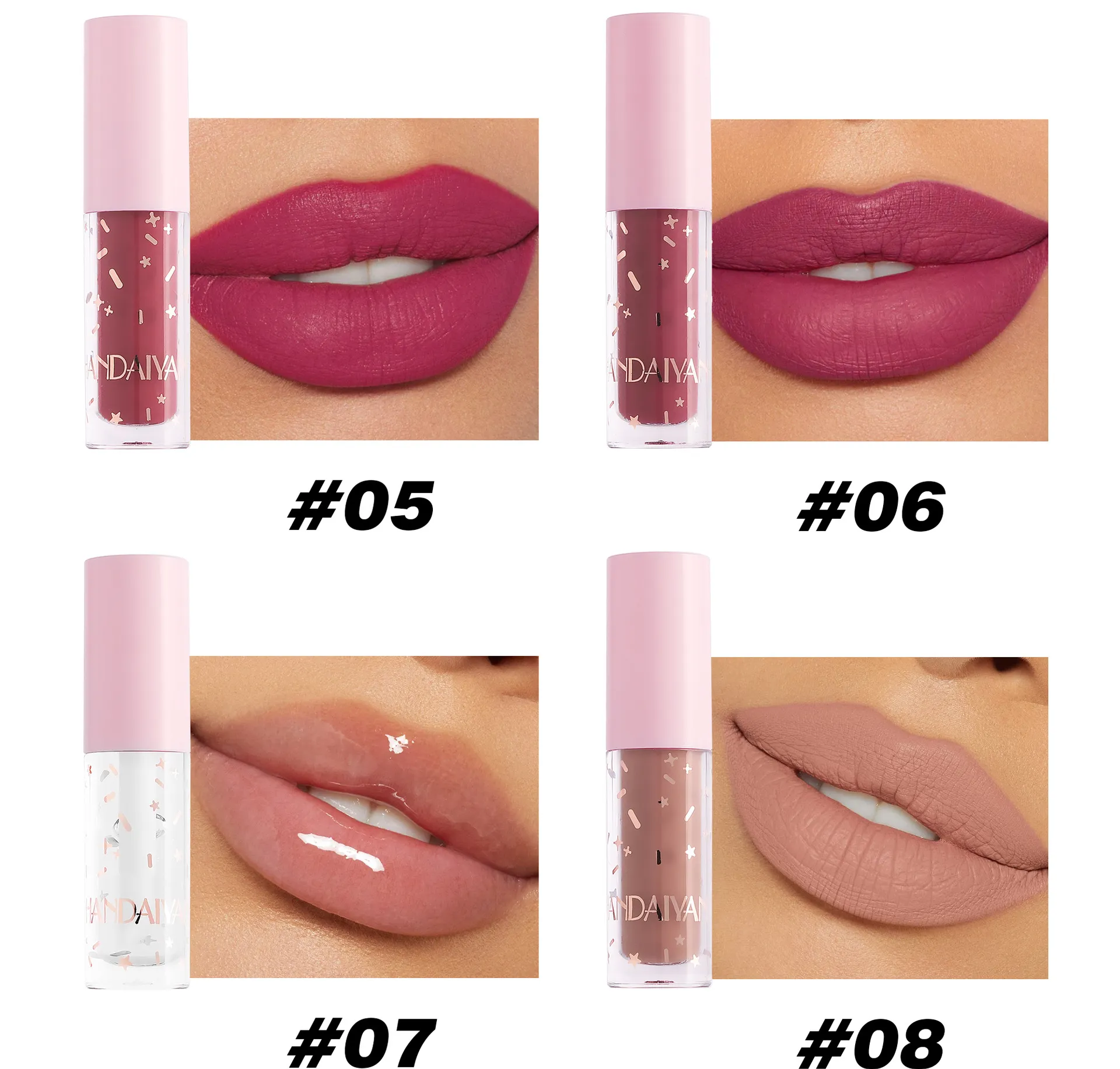 Lip Glaze™ 12-Color All-Day Velvet Stay Set - Image 4