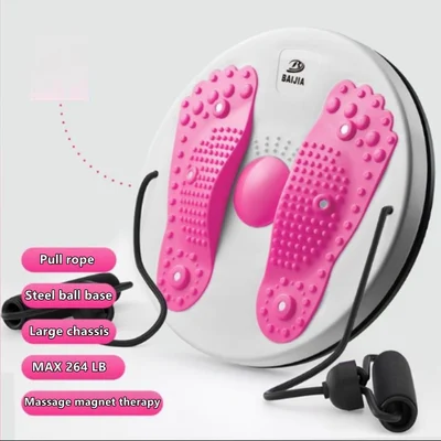 Massage Waist Rotating Board with Pull Rope - Image 7