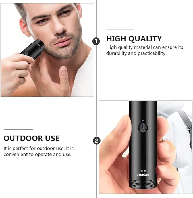 🪒 Mini Portable Electric Shaver - Compact, Powerful, and Ready to Go! - Image 3