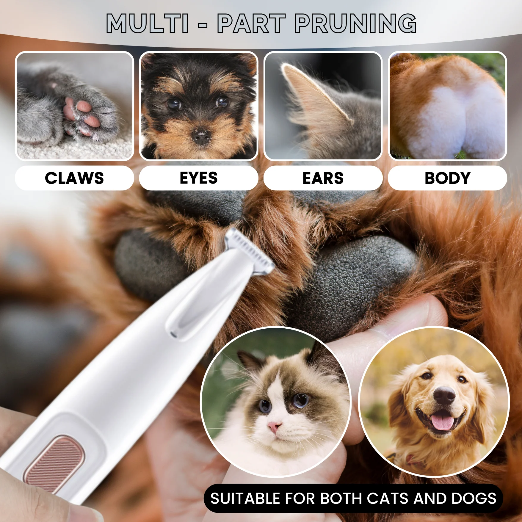 πΎ LED Pet Paw Trimmer β The Ultimate Grooming Tool for Your Furry Friend! πΎ - Image 6