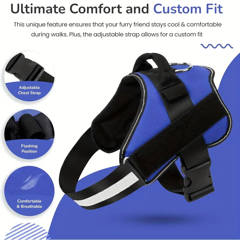Personalized Reflective Dog Harness (+Free Gift Included) - Image 4