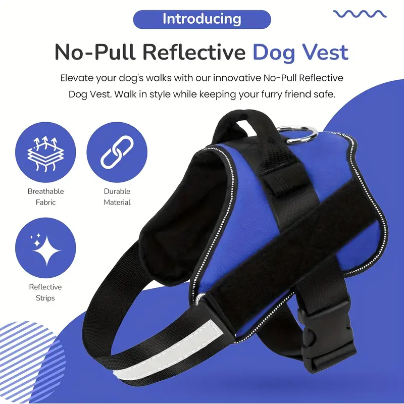 Personalized Reflective Dog Harness (+Free Gift Included) - Image 5
