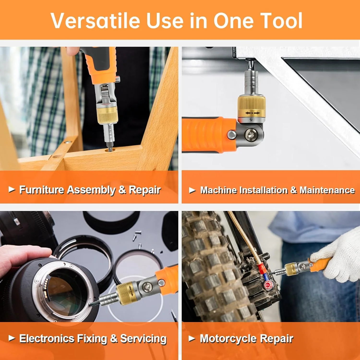 Revolutionize Your Toolkit with the Ultimate Ratchet Screwdriver Set - Image 5