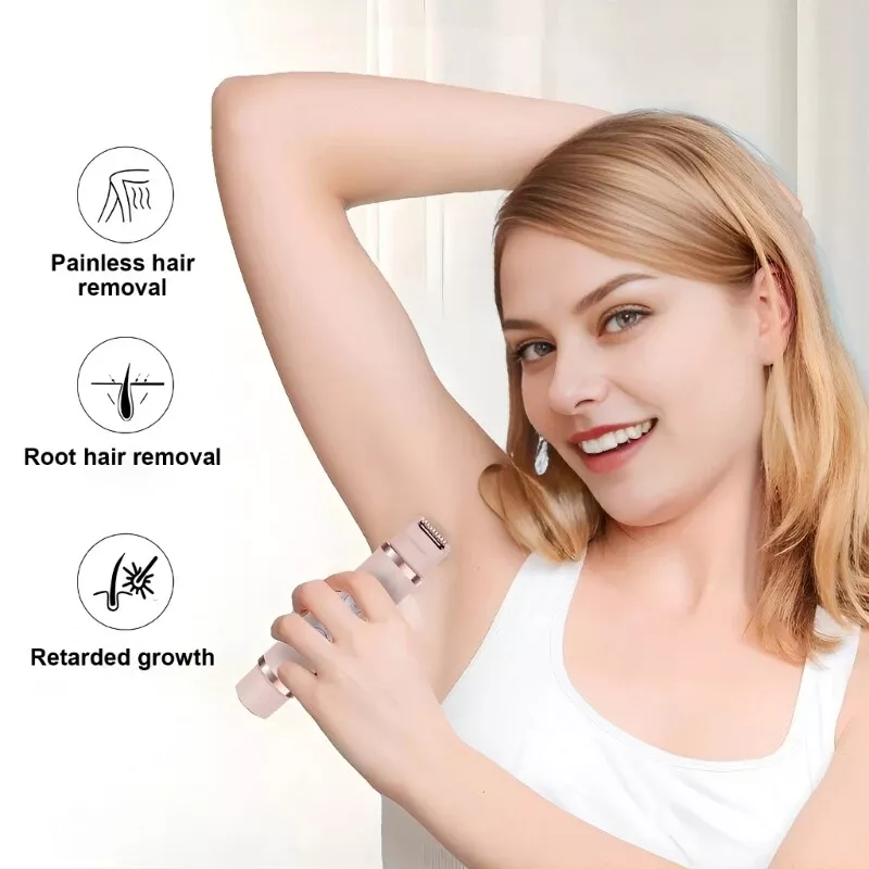 Say Goodbye to Unwanted Hair with the Dual-Head Electric Shaver - Image 3