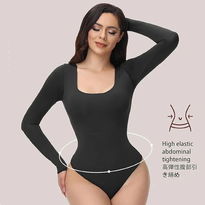 Seamless Shapewear Bodysuit – Sculpt, Smooth, and Define Your Curves - Image 2
