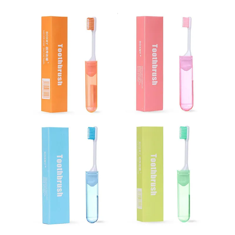 SmilePack™ Portable Folding Travel Toothbrush Set – Soft Bristles, Compact & Hygienic - Image 2