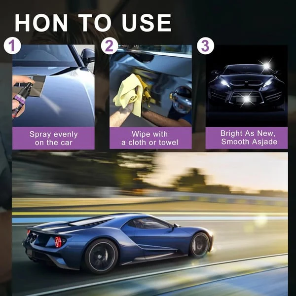 SOHOBLOO'S 3 in 1 Ceramic Car Coating Spray (Free Shipping TODAY!) - Image 2