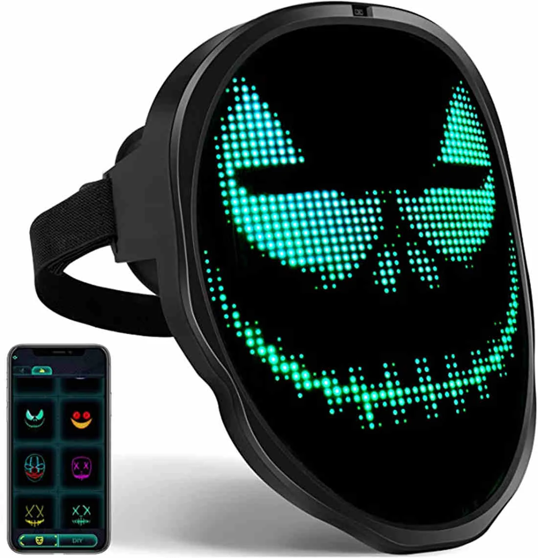 SOHOBLOO'S Luminous Mask | Led Mask (LIMITED STOCK)