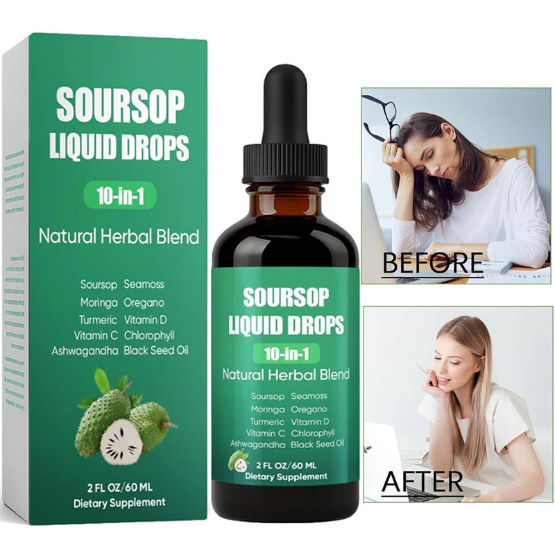 Soursop™ VitalElixir - 10-in-1 Herbal Extract Wellness Drops