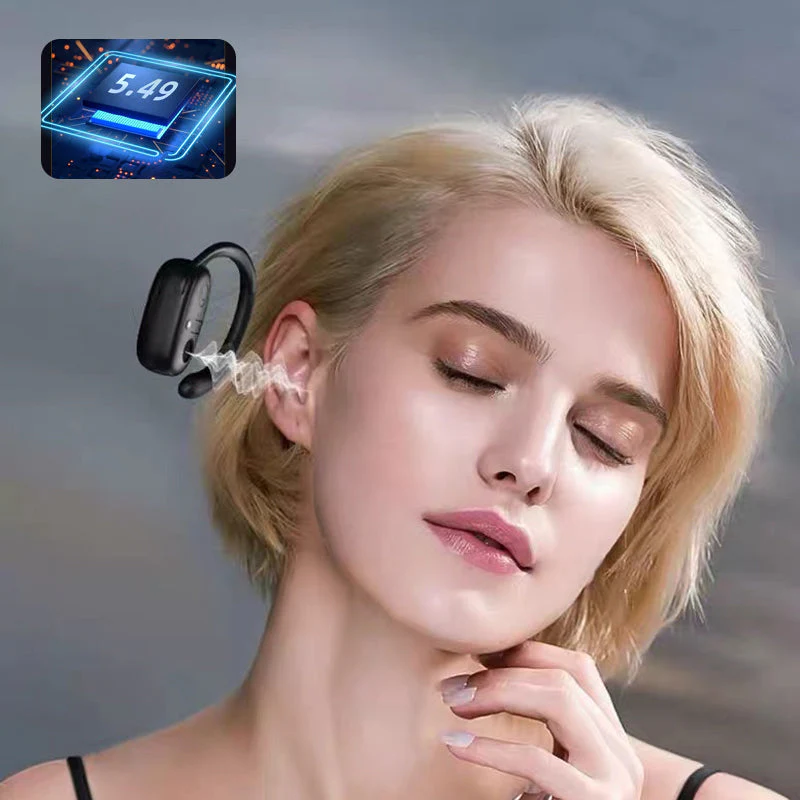 Sporty Hanging Ear Bluetooth Earphones - Image 6