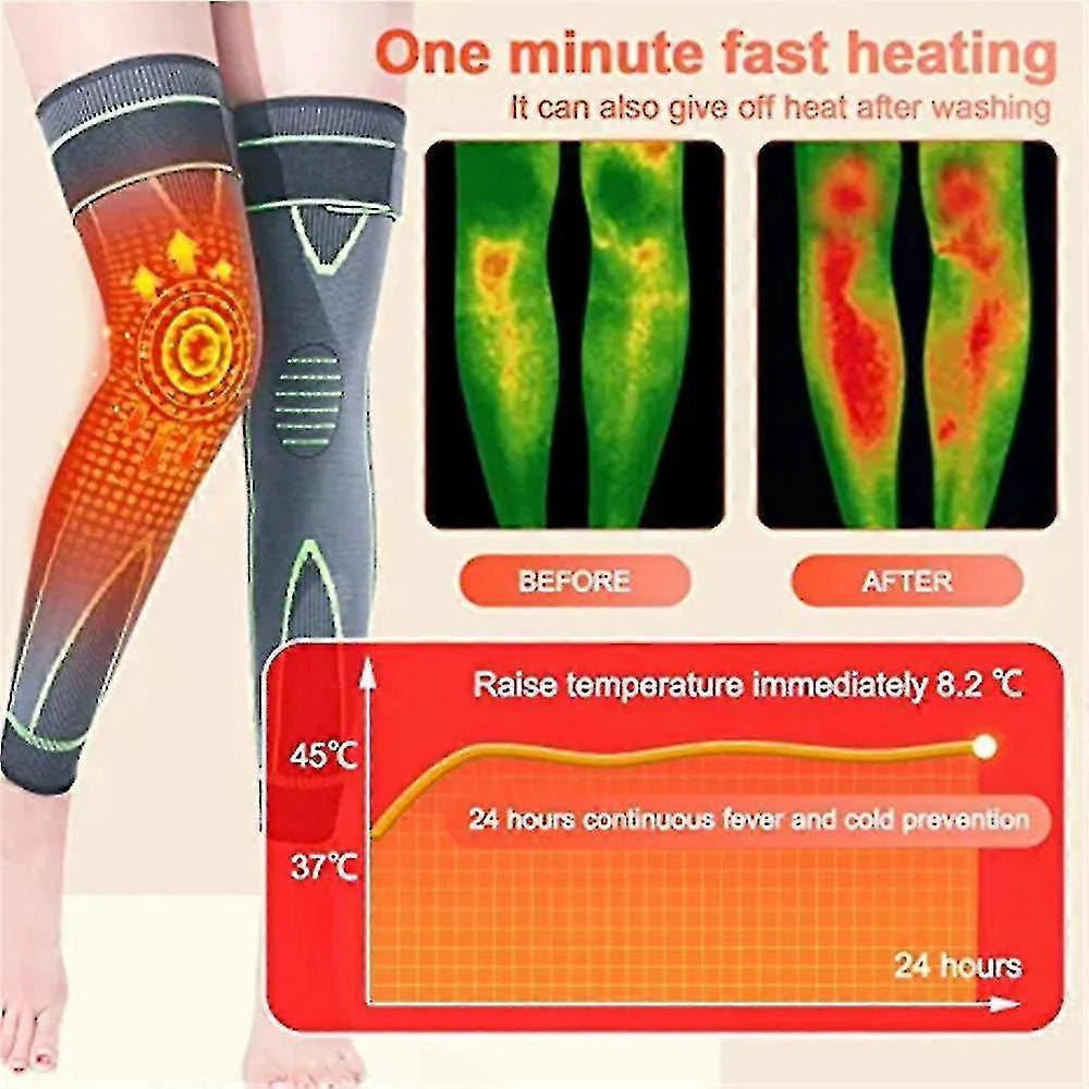Stay Active and Protected with Men’s and Women’s Knitted Riding Long Lace-Up Knee Pads! - Image 3