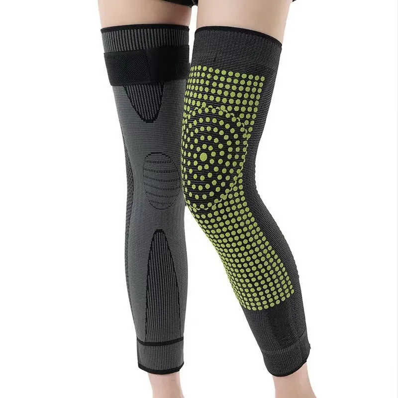 Stay Active and Protected with Men’s and Women’s Knitted Riding Long Lace-Up Knee Pads! - Image 4