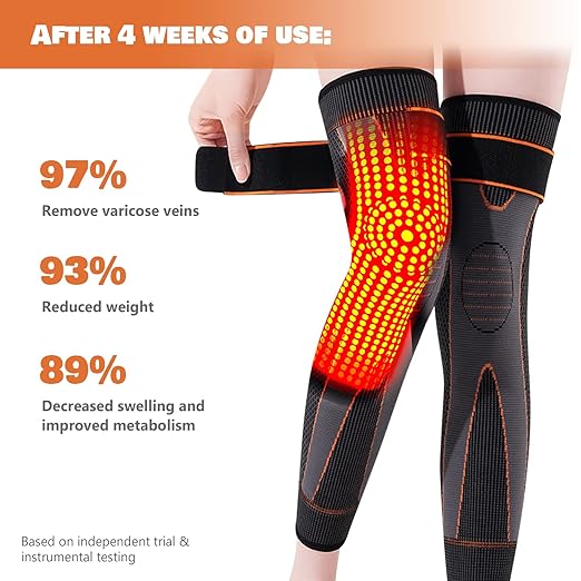 Stay Active and Protected with Men’s and Women’s Knitted Riding Long Lace-Up Knee Pads! - Image 6