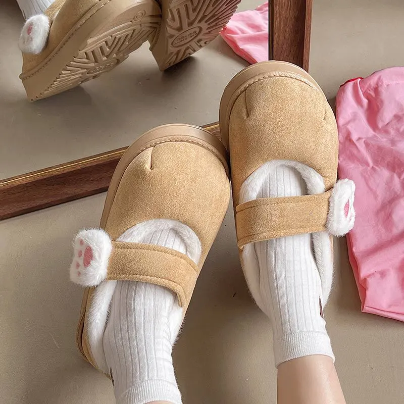 Stay Cozy and Stylish with PawSnug™ Women's Cotton-Padded Plush Shoes - Image 2